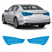 Антигравийная защитная бронепленка по лекалам для Acura RLX I facelift 2018-2020 - задние фонари стопы
