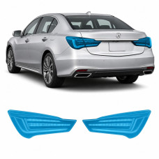 Антигравийная защитная бронепленка по лекалам для Acura RLX I facelift 2018-2020 - задние фонари стопы