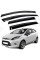 Дефлектори вікон ветровики для Ford Fiesta 2008-2017 5D Хечбек Voron Glass