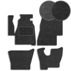 Ворсовые коврики в салон для Mercedes Sprinter (W901-W905) 1995-2006 с подпятником 3 шт (Carrera)