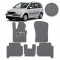 Коврики в салон EVA для Volkswagen Touran I / II 2003-2015 (Металлический подпятник) Серые 5 шт