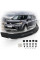 Дефлектор капота мухобойка Mitsubishi Outlander XL 2007-2009 доРестайлинг Евро Крепление (Vip Tuning)