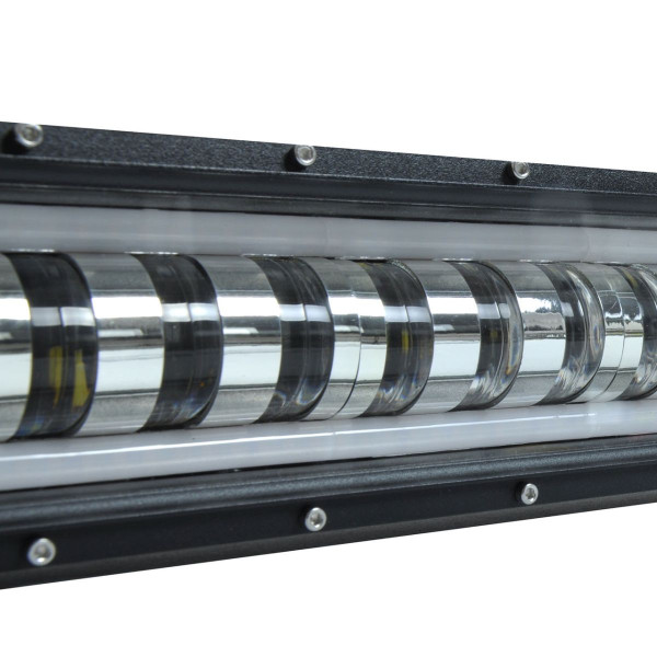 Фара-LED Балка 370*85*90mm 60W (5W*12) 10-30V Ближний с неоновым Ободом 4 режима Лидер (K60W)