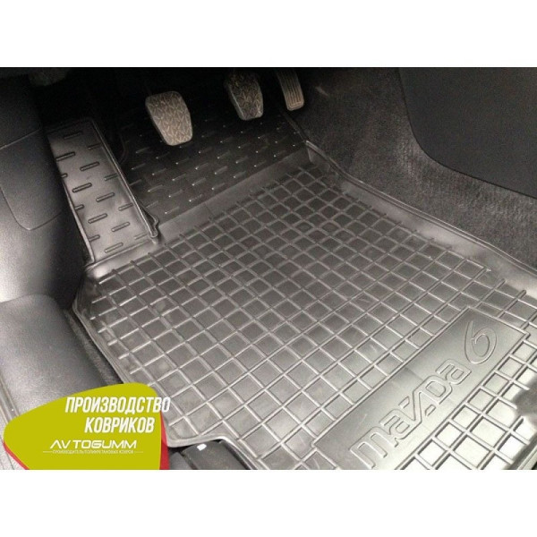 Автомобільні килимки в салон Mazda 6 2007-2013 (Avto-Gumm)
