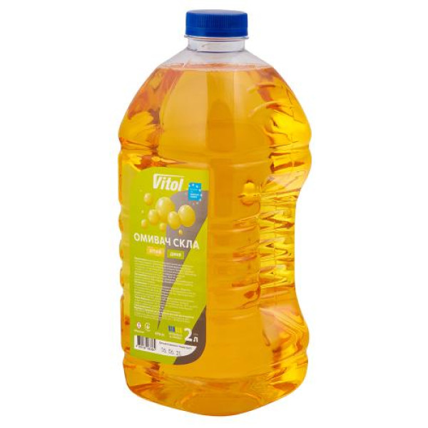 Омивач скла готовий літній VITOL Цитрус 2 л