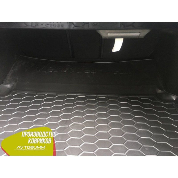 Автомобильный коврик в багажник Mercedes E W213 2016- Резино - пластик