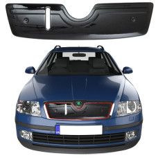 Зимняя накладка на решетку радиатора Skoda Octavia A5 С 2005-2010 До Рестайлинга Глянец FLY