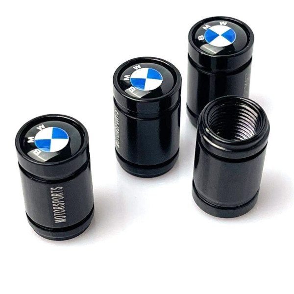 Защитные колпачки на ниппеля Bmw Черные 4 шт