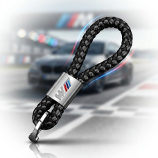 Стильный кожаный Брелок с логотипом BMW M-Power