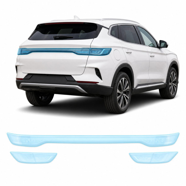 Антигравійна захисна бронеплівка за лекалами для BYD Song Plus I facelift 2023- задні ліхтарі стопи