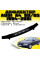 Дефлектор капота мухобойка для Audi A4 (B5) 1994-2001 Евро Крепление (Vip Tuning) AD07