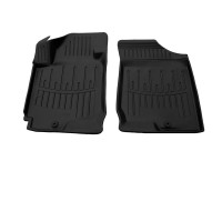 Передние 3D коврики для Kia Ceed (ED) 2006-2012 / Высокий борт