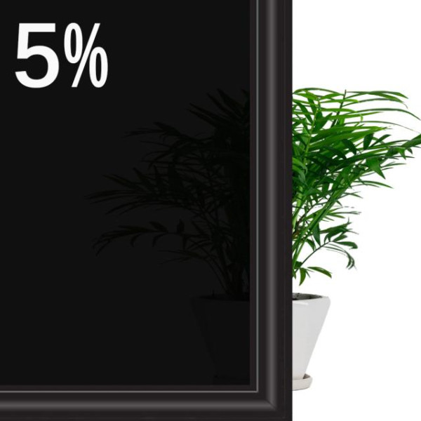 Тонувальна плівка Професійна VLT 5% IR 60% UV 90% Ширина 75 см Довжина 1 Метр Антицарапка (AS05)