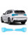 Антигравийная защитная бронепленка по лекалам для BMW X3 G45 2024- задние фонари стопы