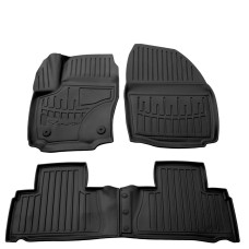 Комплект 3D ковриков в салон Ford S-Max 20011-2014 клипса FC2