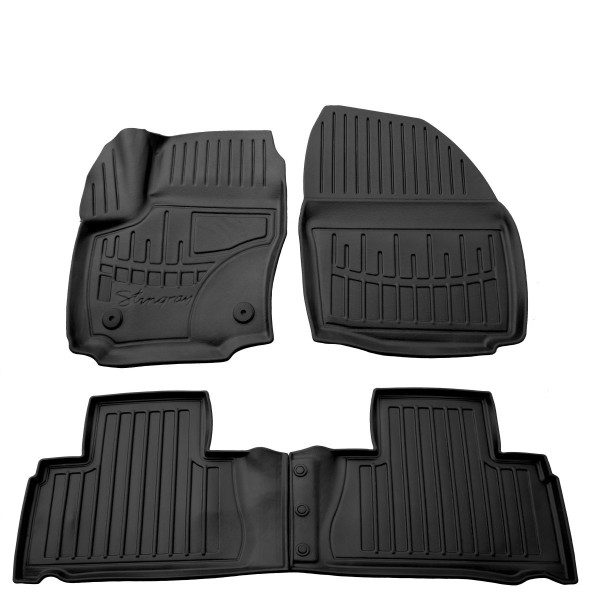 Комплект 3D килимків в салон Ford S-Max 20011-2014 кліпса FC2 