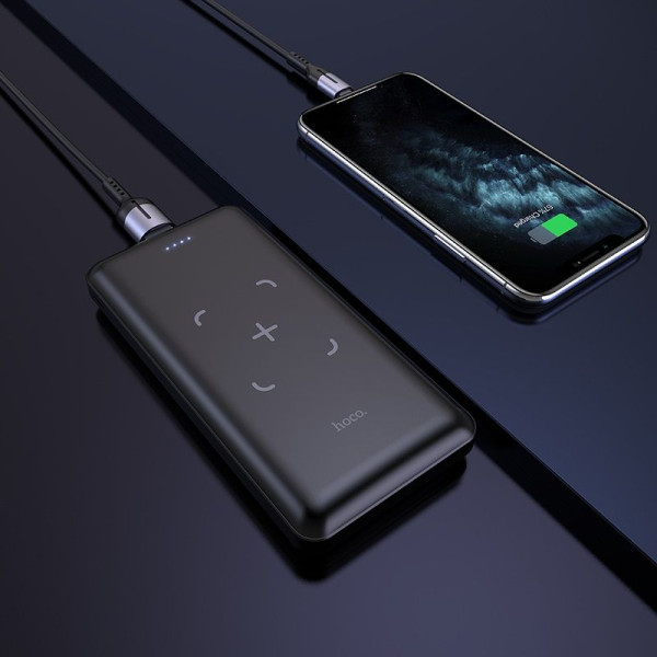 Портативный Аккумулятор Power Bank Hoco J50 Surf 10000 mAh Черный