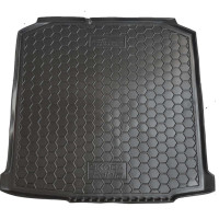 Автомобільний коврик в багажник Skoda Fabia 2 2007- Universal / Резино - пластик