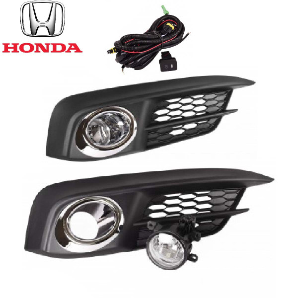 Противотуманные фары для Honda Civic 2016- H8-12V 35W с проводкой Комплект (HD-952E)