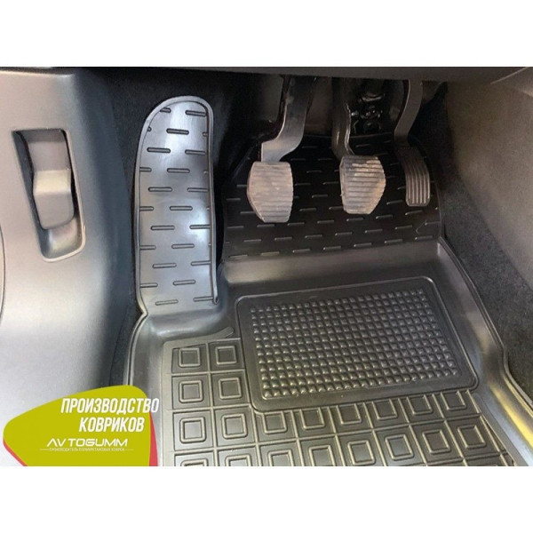 Водительский коврик в салон Citroen C3 2017- (Avto-Gumm)