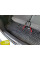 Автомобильный коврик в багажник Renault Lodgy 2019,5- раздел. 3-й ряд / Резиновый (Avto-Gumm)