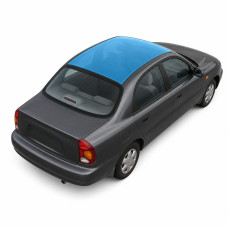 Антигравійна захисна бронеплівка за лекалами для Daewoo Sens T150 2002-2017 - зона даху