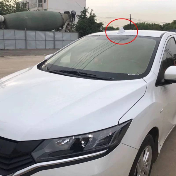 Антена декоративна акулій плавець на дах авто (Активна Радіоантена) Чорна ТИП2