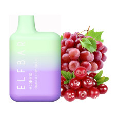 Elf Bar BC4000 POD  5% Оригінал Cranberry Grape Журавлина Виноград (Підряджається) 