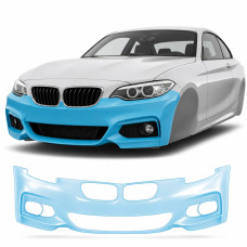 Антигравійна захисна бронеплівка за лекалами для BMW 2 Series F22 2014-2021 - передній бампер