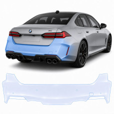 Антигравійна захисна бронеплівка за лекалами для BMW M5 G90 2024- задній бампер