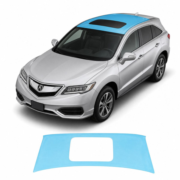 Антигравийная защитная бронепленка по лекалам для Acura RDX TX2/CDU facelift 2016-2018 - зона крыши