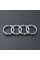 Емблема для Audi A4/A6 перед/пластикова/пуклі 273 x 94 мм
