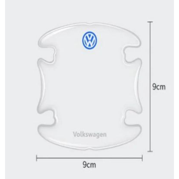 Комплект захисних плівок Нано під ручки авто Volkswagen 4 шт.