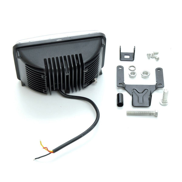 Додаткова LED фара 75W (15W*5) 10-30V / 170x105x80 мм (Yellow 01-75)