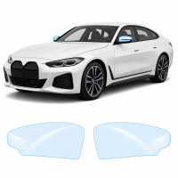 Антигравийная защитная бронепленка по лекалам для BMW i4 G26 2021- зеркала