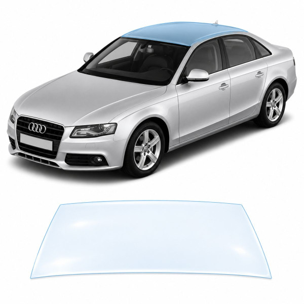 Антигравийная защитная бронепленка по лекалам для Audi A4 B8 2008-2015 - зона крыши