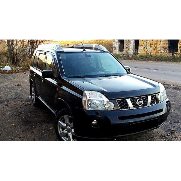 Дефлектор капоту мухобійка для NISSAN X-TRAIL 2007-