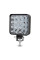 Додаткова світлодіодна LED фара 18W (1.1W*16) 10-30V 80x80x20 mm Ближній (MINI 48W)