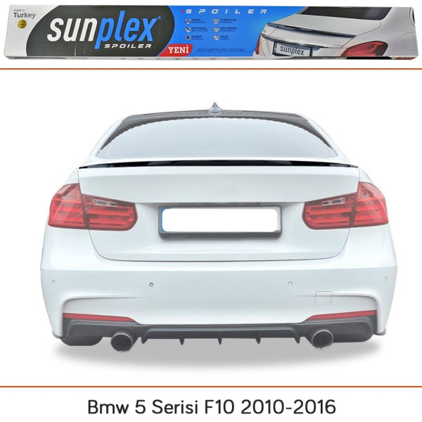 Спойлер багажника Лип Bmw 5 F10 2010-2016 SunPlex (SPO-2002102)