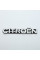 Эмблема надпись Citroen старая скотч 160 x 20 мм 1996-2004 (5630)