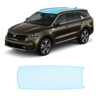 Антигравійна захисна бронеплівка за лекалами для Kia Sorento MQ4 2020-2023 - зона даху