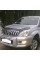 Дефлектор капота мухобойка Toyota Prado 120 2002-2010 Евро Крепеж Voron Glass