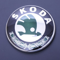 Емблема для Skoda 88 мм скотч 3М Польща (OEM 6Y9853621)