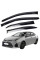 Дефлекторы окон ветровики Toyota Corolla 2012-2019 Voron Glass