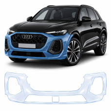 Антигравийная защитная бронепленка по лекалам для Audi Q5 GU 2025- передний бампер