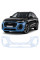 Антигравийная защитная бронепленка по лекалам для Audi Q5 GU 2025- передний бампер