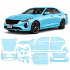 Антигравійна захисна бронеплівка за лекалами для Cadillac CT4 I 2020-2025 - повний кузов