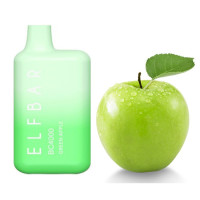 Elf Bar BC4000 POD  5% Оригинал Green Apple Яблоко с кислинкой (Подзаряжаемый)