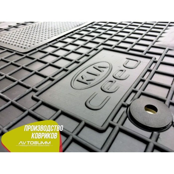 Передні Килимки в автомобиль Kia Ceed (JD) 2012- (Avto-Gumm)