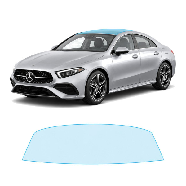 Антигравійна захисна бронеплівка за лекалами для Mercedes-Benz CLA C118 facelift 2023- зона даху